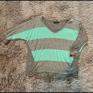 Soprano striped flowy top